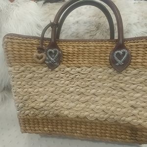 Brighton straw bag